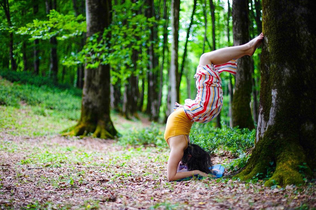 Nazanin yoga journey