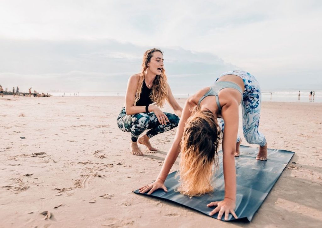 private yoga teacher