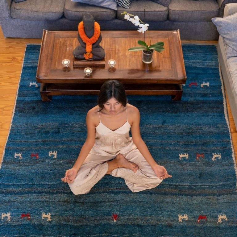 A Guide to Yoga Practice With Carpeted Floors (with or without a mat)