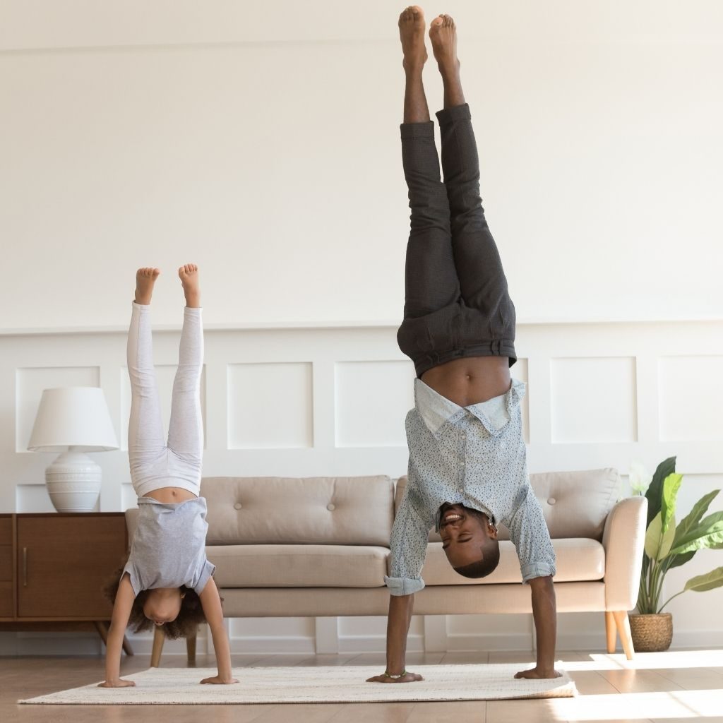 Handstands provide more oxygen to the brain