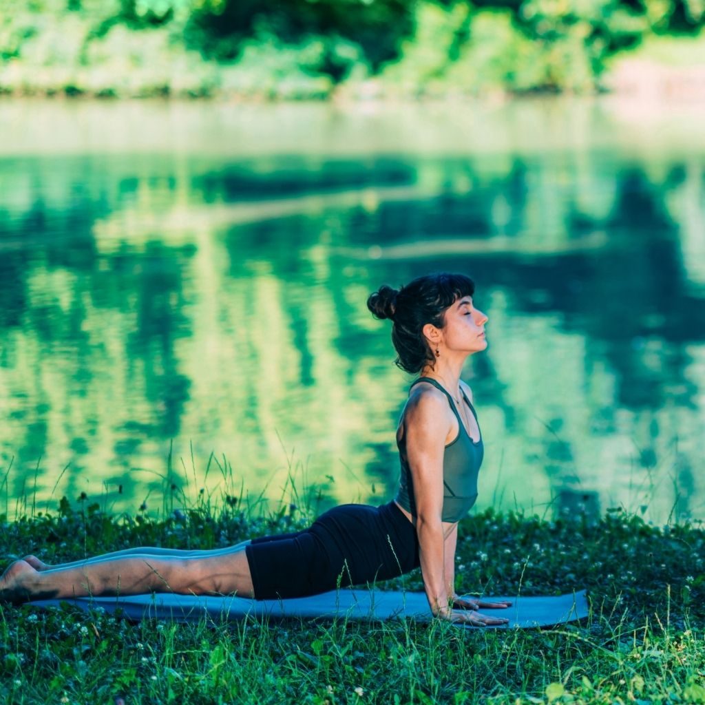 PRACTICE THE COBRA POSE