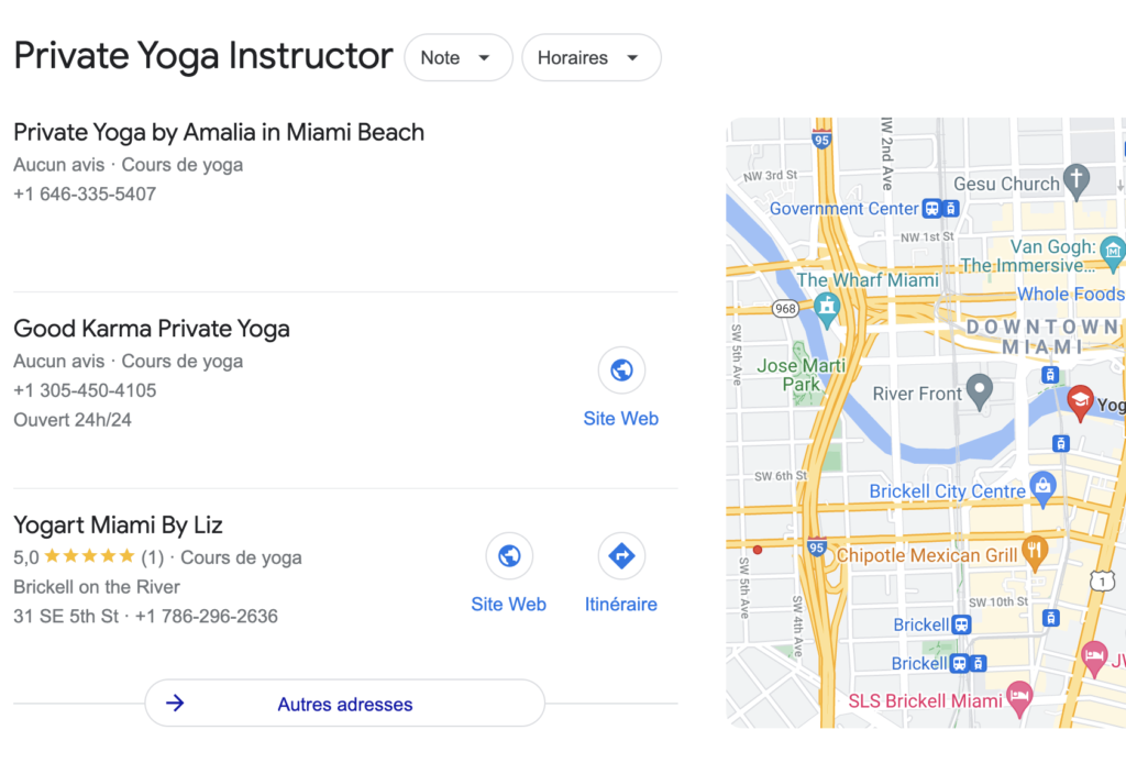 private yoga instructor miami