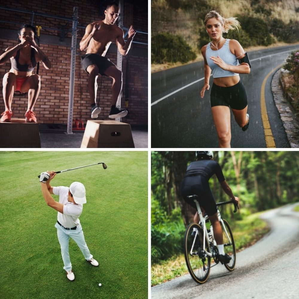 Yoga vs Pilates as Complements to Golf, Crossfit, Running & Cycling